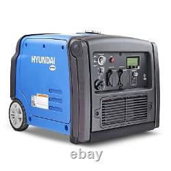 Générateur à essence inverter 3,2 kW 3200 W démarrage à distance et silencieux portable HY3200SEI