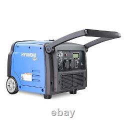 Générateur à essence inverter 3,2 kW 3200 W démarrage à distance et silencieux portable HY3200SEI