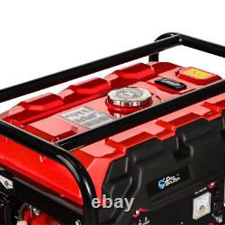 Générateur à essence mobile robuste de 7,5 kW, longue autonomie, 230 V pour les travaux difficiles