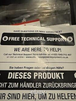 Générateur à essence portable avec roues 3,0 KVA 8HP Silencieux Démarrage électrique par clé