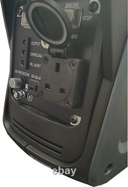 Générateur à essence portable instantané avec onduleur en valise, 4 temps, 4 CV, 1200 W, 12V.