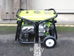 Générateur à essence portable sur roues 2,2 kW 12V CC 230V CA Böhmer-AG WX-2500K