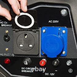 Générateur à essence portable sur roues 7,0 kW 12V CC 230V CA Bohmer 7000K-E