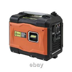 Générateur à essence silencieux portable inverter 2000W 2900W 4 temps 59dB camping 12V
