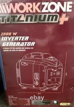 Générateur à inverter à essence portable