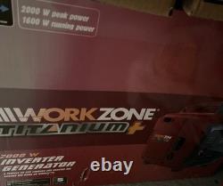 Générateur à inverter à essence portable