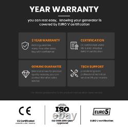 Générateur à onduleur à essence 1800W-2300W générateur en valise Camping RV 18,5KG