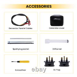 Générateur à onduleur à essence 1800W-2300W générateur en valise Camping RV 18,5KG