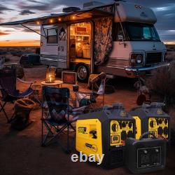 Générateur à onduleur portable Aceup Energy 2000 Watts alimenté par essence