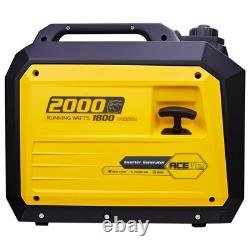 Générateur à onduleur portable Aceup Energy 2000 Watts alimenté par essence