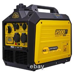 Générateur à onduleur portable Aceup Energy 2000 Watts alimenté par essence