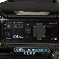 Générateur d'essence à onduleur en pré-vente 3,2 kW, 230V, réservoir de carburant de 11L, moteur OHV