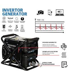 Générateur d'essence à onduleur en pré-vente 3,2 kW, 230V, réservoir de carburant de 11L, moteur OHV