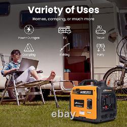 Générateur d'essence inverter silencieux portable de 1800W-2300W pour camping-caravane RV