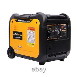 Générateur d'essence onduleur silencieux 5KW 5500W avec démarrage électrique pour maison, VR, et SUV.