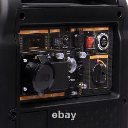 Générateur d'essence onduleur silencieux 5KW 5500W avec démarrage électrique pour maison, VR, et SUV.