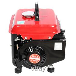 Générateur d'essence portable 600W 2.0HP silencieux avec moteur 2 temps pour le camping en camping-car et les urgences