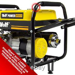 Générateur d'essence portable Wolf 2200w 2.75KVA 6.5HP avec roues pour camping