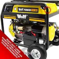 Générateur d'essence portable Wolf WPB1110ES 8000w 10KVA Alimentation électrique pour camping