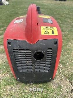 Générateur d'onduleur Clarke Power Inverter 1000W Essence IG1000 Portable 230V Rouge Noir