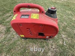 Générateur d'onduleur Clarke Power Inverter 1000W Essence IG1000 Portable 230V Rouge Noir