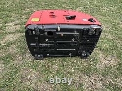 Générateur d'onduleur Clarke Power Inverter 1000W Essence IG1000 Portable 230V Rouge Noir