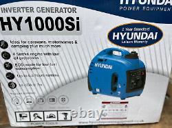 Générateur d'onduleur portable à essence Hyundai HY1000Si 1000W