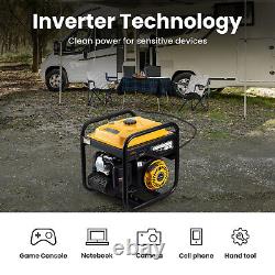 Générateur d'onduleur portable silencieux à essence avec moteur 4 temps pour le camping 3500w 3.2KW