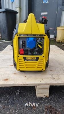 Générateur de camping portable à double carburant Champion 3000W Atom Fusion