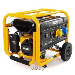 Générateur de chantier à essence JCB 3,6 kW / 4,5 kVA 115V / 230V 7,5 ch 224cc moteur JCB