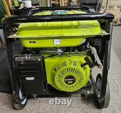 Générateur de construction Patio Démarrage électrique Essence. 9000w