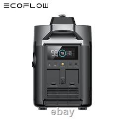 Générateur de puissance portable EcoFlow silencieux intelligent à double carburant LPG essence 1800W 230V