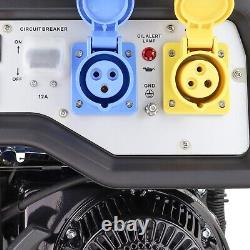 Générateur essence 3,2 kW / 4 kVA Démarrage par lanceur Châssis ouvert Hyundai sur site