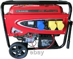 Générateur essence Bge6500E 6.5Kva / 5000W avec moteur 13Hp et démarrage électrique