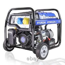 Générateur essence Hyundai HY3800LEK-2 3,2 kW / 4 kVA avec démarrage par rappel/électrique