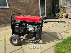 Générateur essence portable Clarke FG5100ES 5,5KVA avec démarrage électrique 230v / 115v