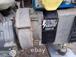 Générateur industriel à essence Honda GX270 Stephill 5,0 kVA
