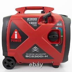 Générateur inverseur portable silencieux A-iPower 1.9kW Essence Valise Sortie Sinusoïdale