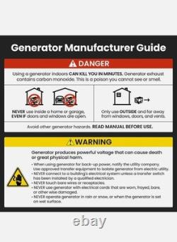 Générateur inverter 5,0 kW 5 kVA 230V (déballé mais jamais utilisé)