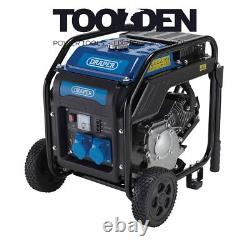 Générateur inverter à cadre ouvert Draper 98683 à essence avec roues 3800W 230V