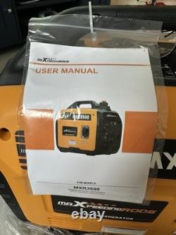 Générateur inverter à essence MaXpeedingrods MXR3500 3300W 240V portable