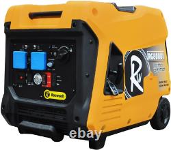 Générateur ondulateur portable RocwooD 4000W à essence silencieux et léger avec prise britannique 230V