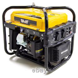 Générateur onduleur 2000w 2.5KVA Wolf essence portable WPG2500i pour le camping