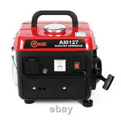 Générateur onduleur 600W Essence Silencieux Portable pour Camping, Alimentation d'Urgence 2 Temps