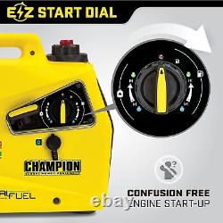 Générateur onduleur bi-carburant Champion 2000W, compatible au GPL, empilable