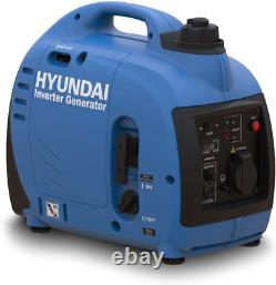 Générateur onduleur portable à essence Hyundai 1000W, onde sinusoïdale pure, léger