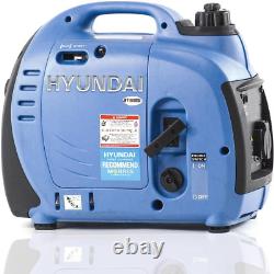 Générateur onduleur portable à essence Hyundai 1000W, onde sinusoïdale pure, léger