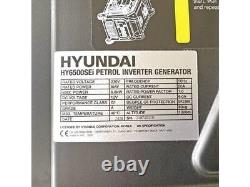 Générateur onduleur portable à essence Hyundai HY6500SEi 6600W avec 6,6 kW