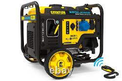 Générateur onduleur portable hybride numérique à essence Champion 3600 watts de type cadre