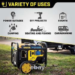 Générateur onduleur portable hybride numérique à essence Champion 3600 watts de type cadre